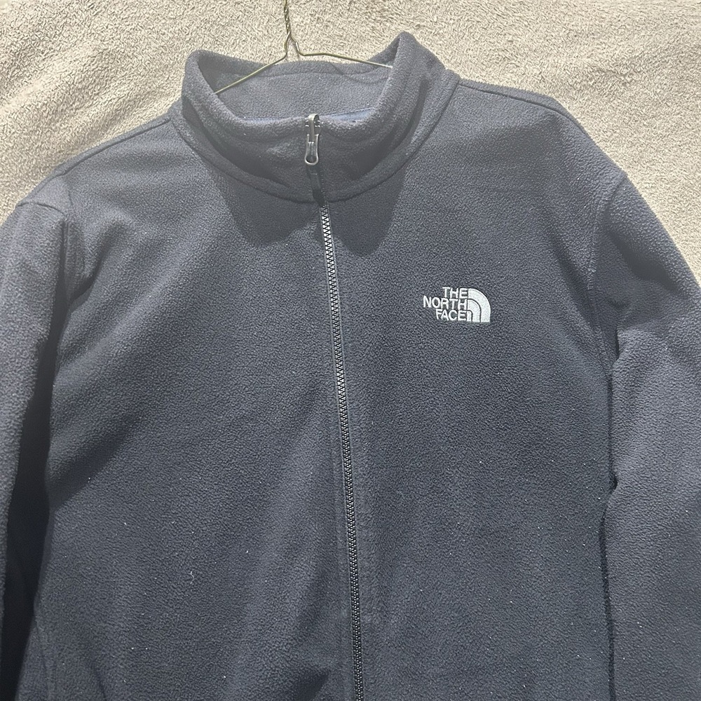 The North Face Men's Black Full-Zip Fleece Jacket Triclimate Liner Size XL